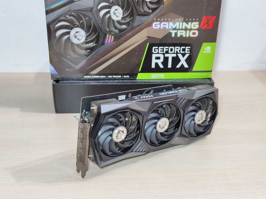 Placa RTX 3070 Msi GamingX Trio