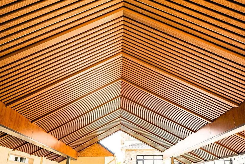 Подвестный потолок, кубический потолок реечный