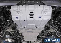 Защита RIVAL Алюминий Toyota  Prado 150
