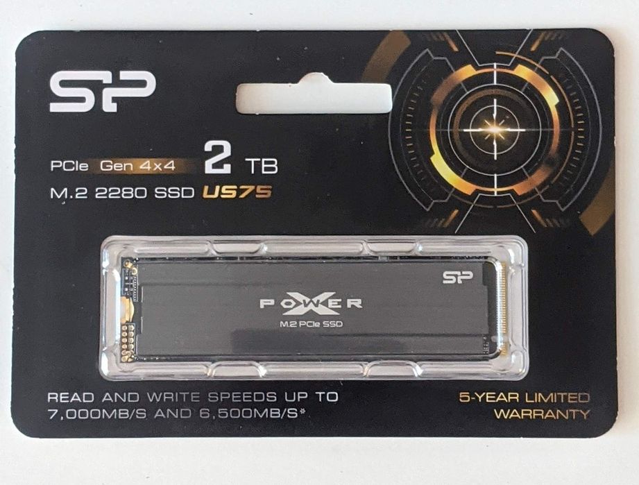 2TB Silicon Power US75 M.2 -2280, PCIe, NVME