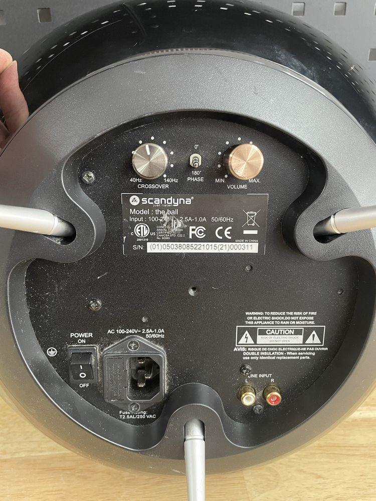 Subwoofer activ Scandyna The Ball