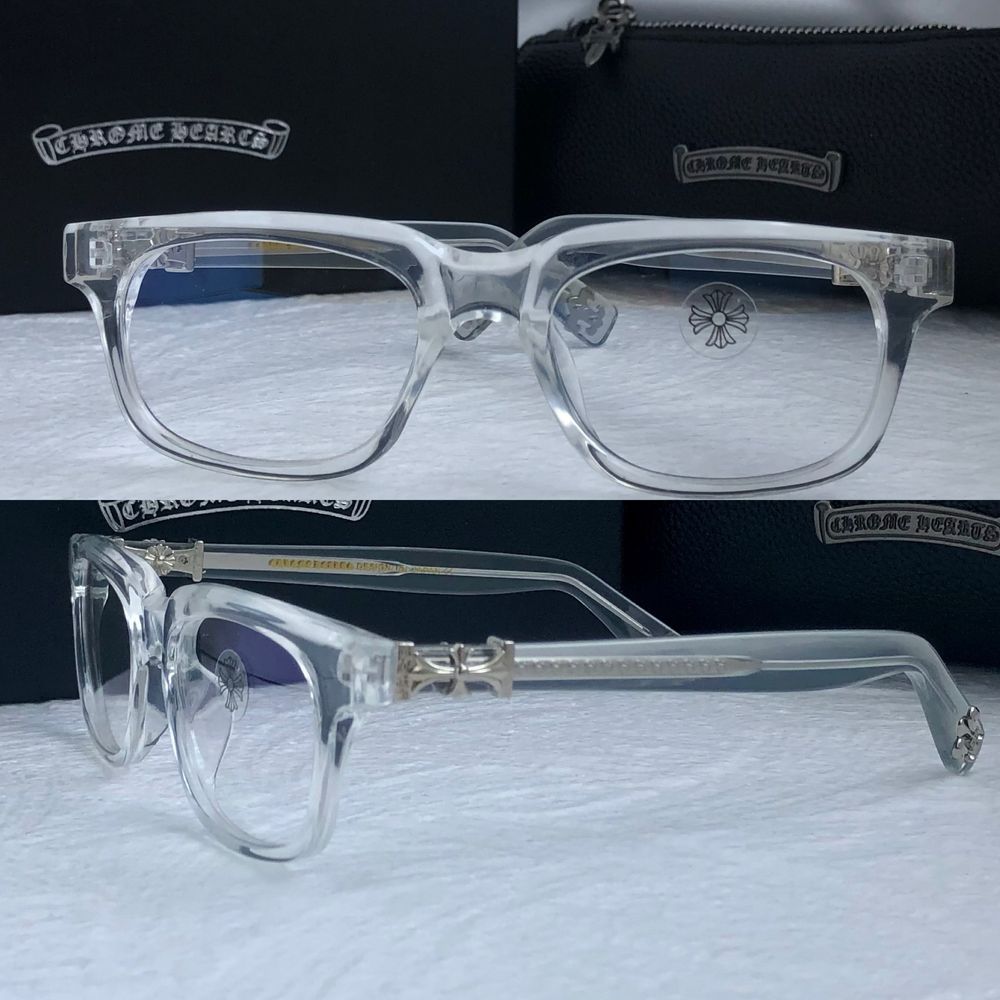 Очила за компютър Диоптрични рамки прозрачни слънчеви chrome hearts