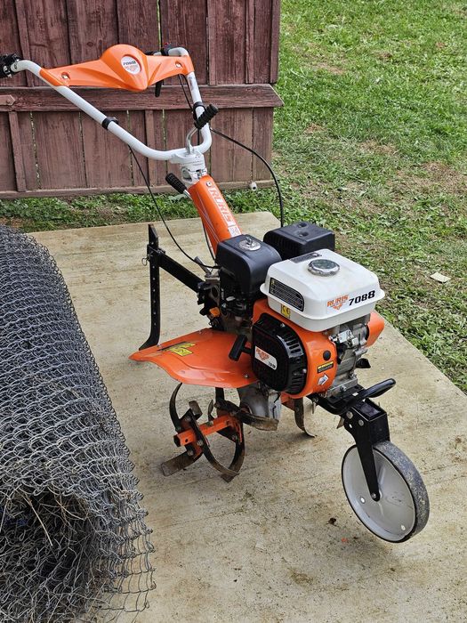 Motocultor Ruris 7088 + Accesorii(roti fier/cultivator/plug dublu etc)