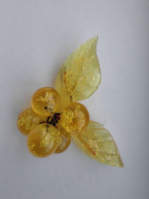 Брошь люцит, СССР, антиквариат