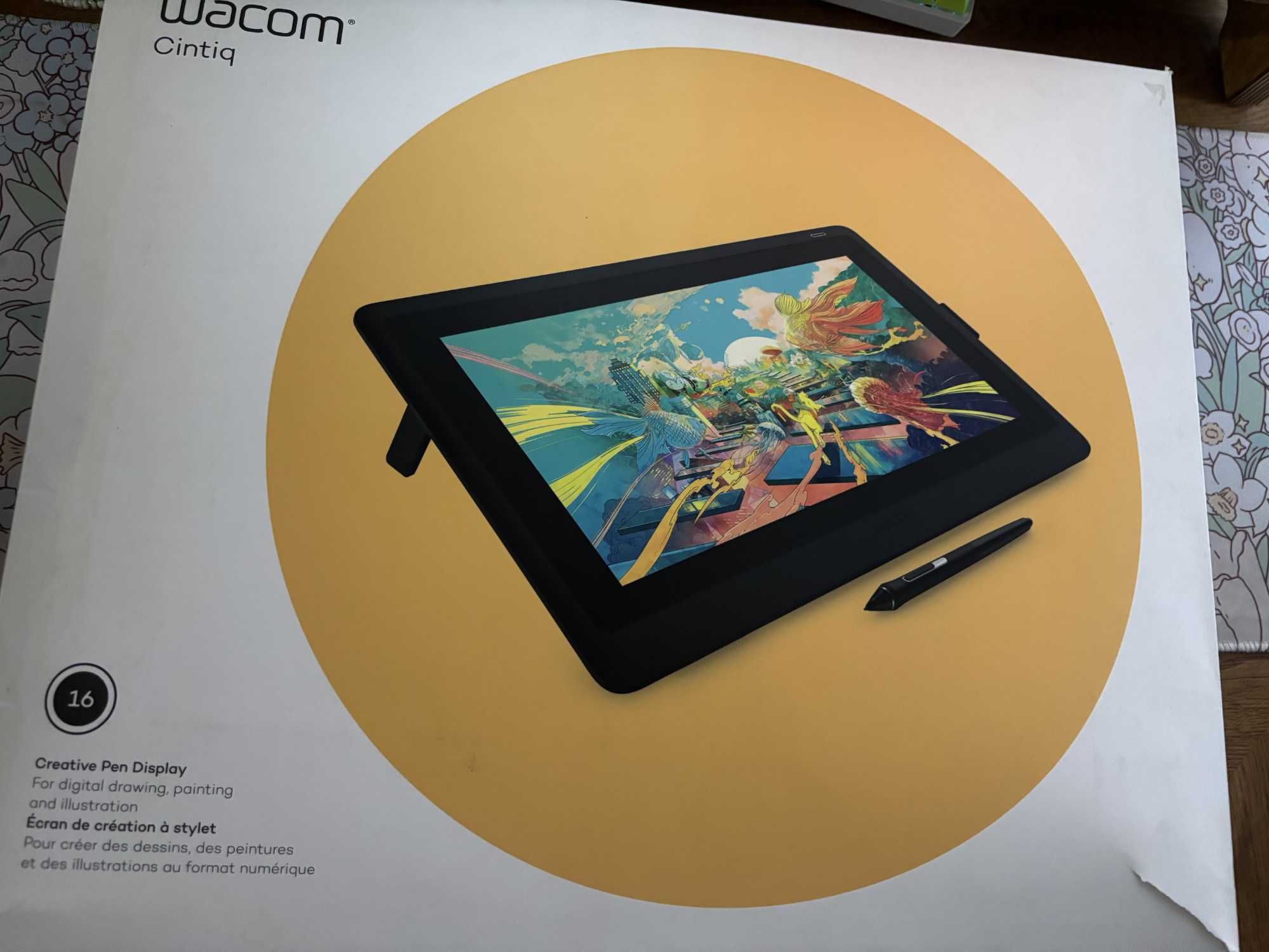 Wacom Cintiq 16 (in cutia originala)