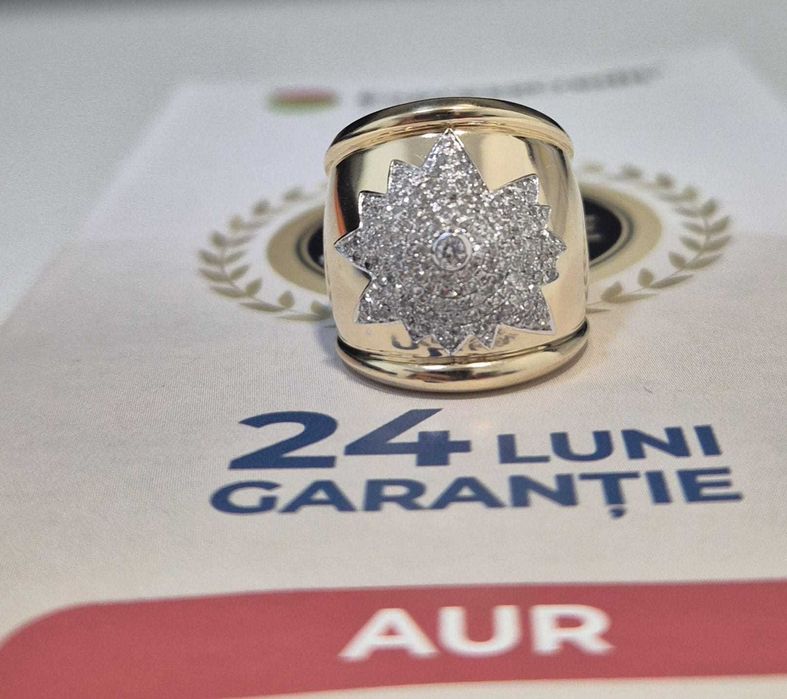 Inel de aur (AG32 B27565.2) 2 ANI GARANTIE!