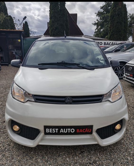 Aixam Coupe GTI Full Option Alb Perlat Prinde80 km Se conduce la 16ani