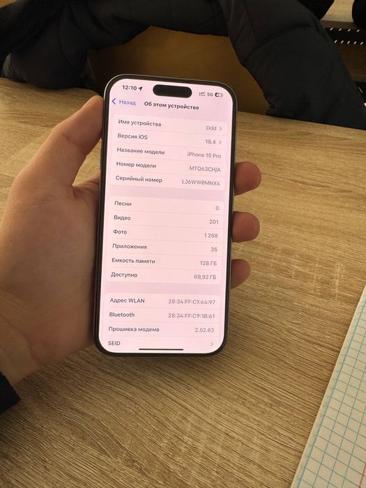 Iphone 15 pro 2ta sim