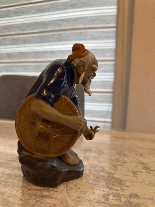 Статуэтки "Рыбак" китай 50 гг