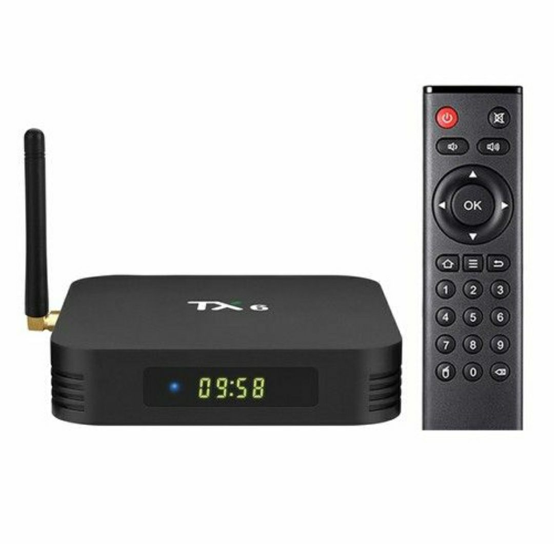 Tv box TX6 4/32г твбокс ТХ6 смарт андроид тв приставка для телевизора