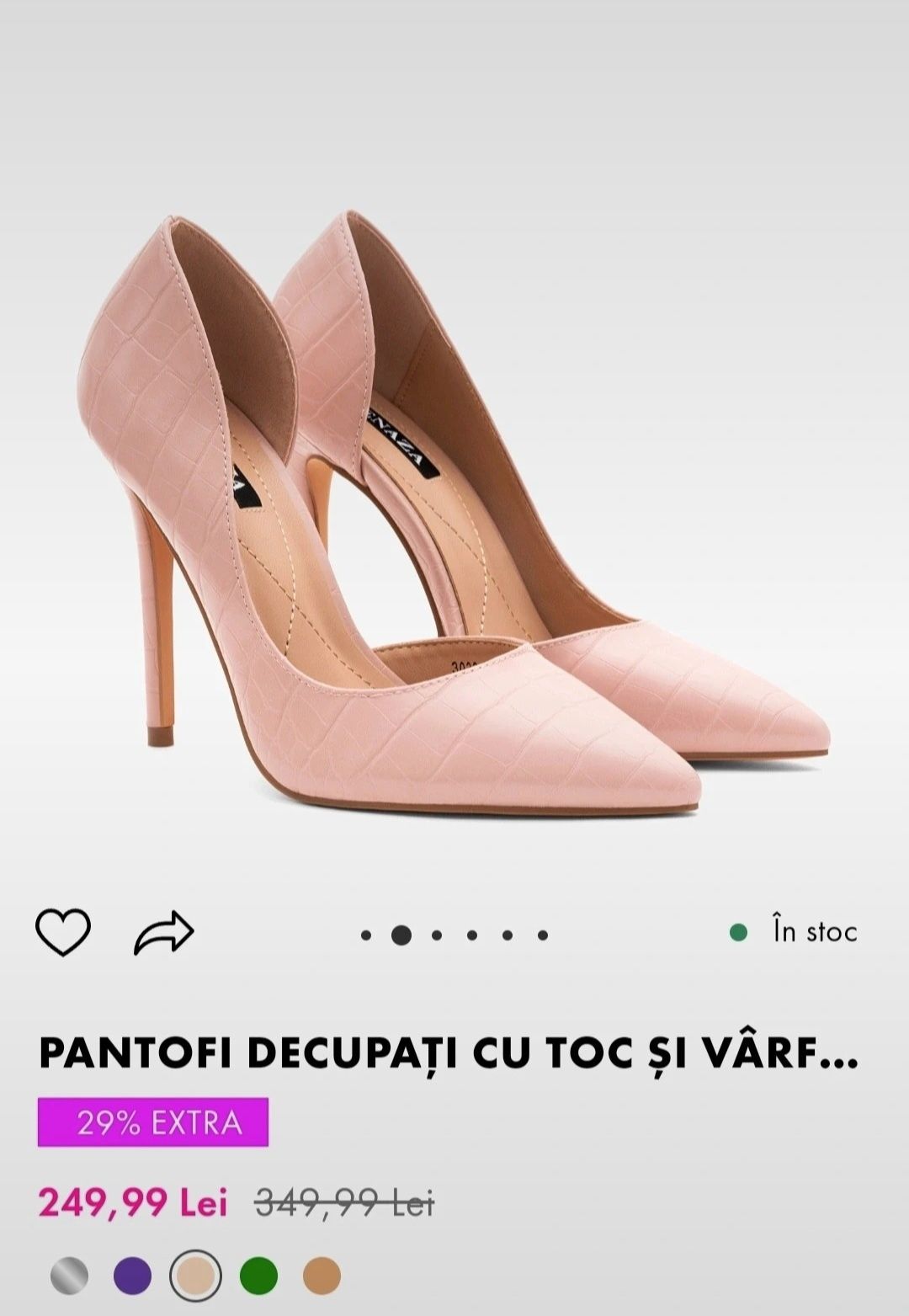 Pantofi cu toc Benaza