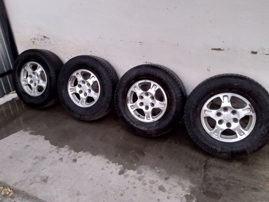 Диски с резиной R16 Pajero