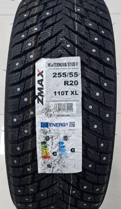 Новыйе шипованные шины комплект ZMAX 255/55 20