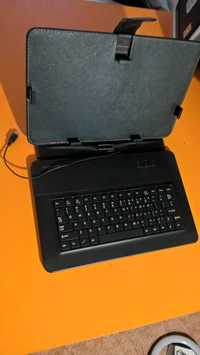 Tastatura si suport tableta/telefon cu MiniUSB