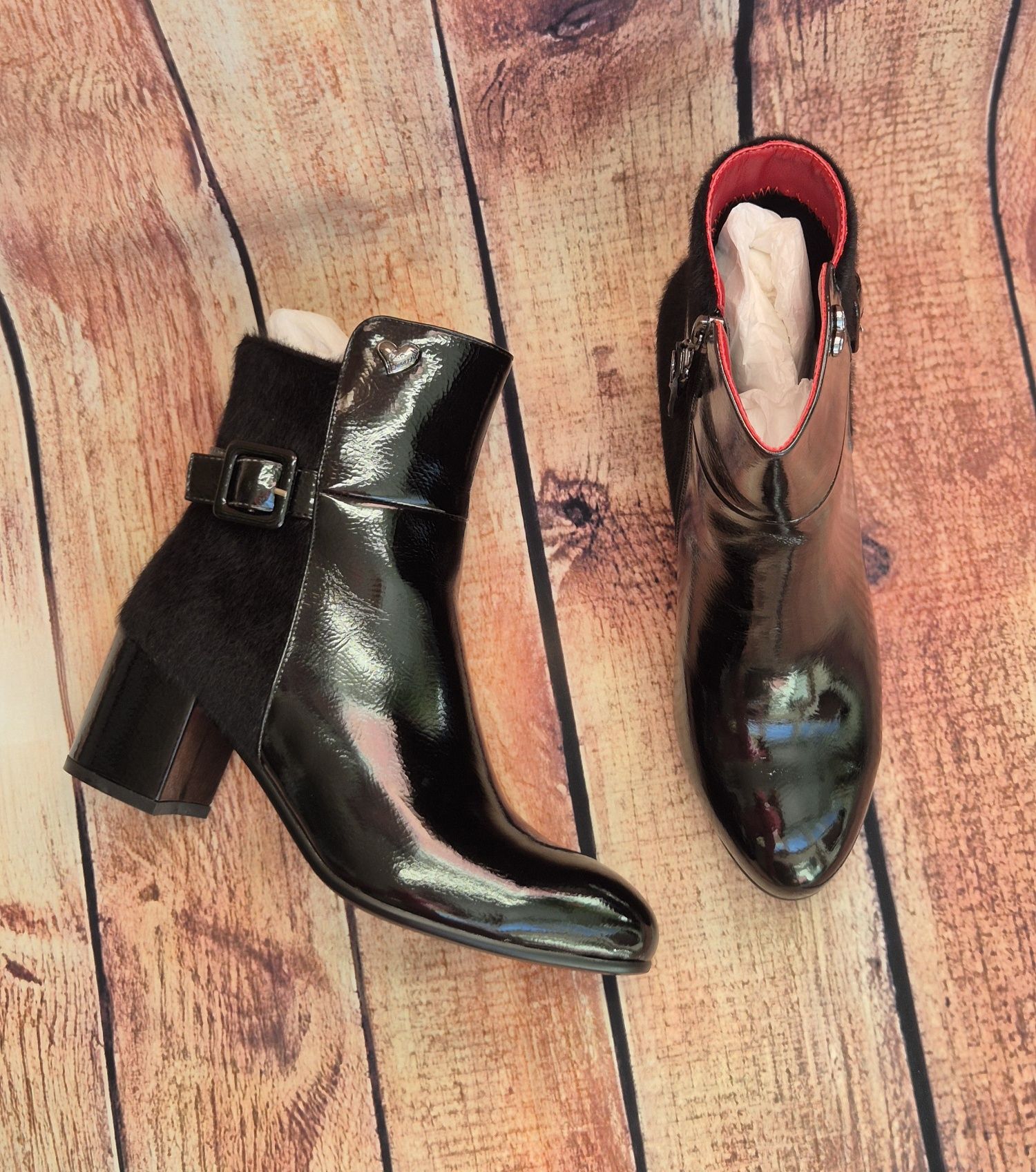 Botine negre damă