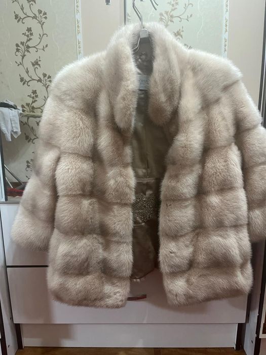 Шуба из норки с России
