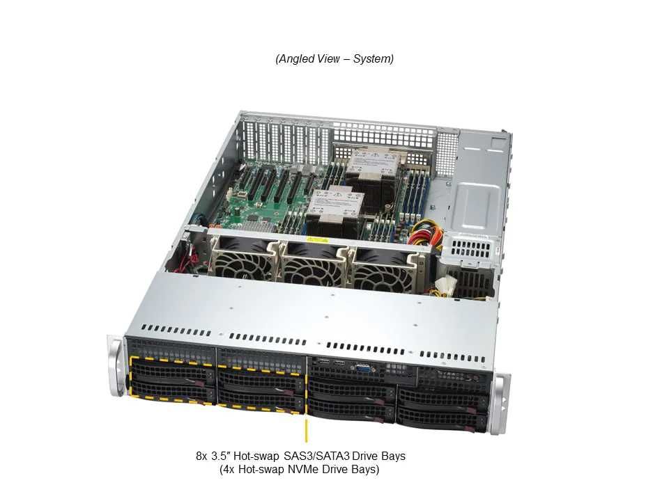 Сервер для 1С - 100 пользователей