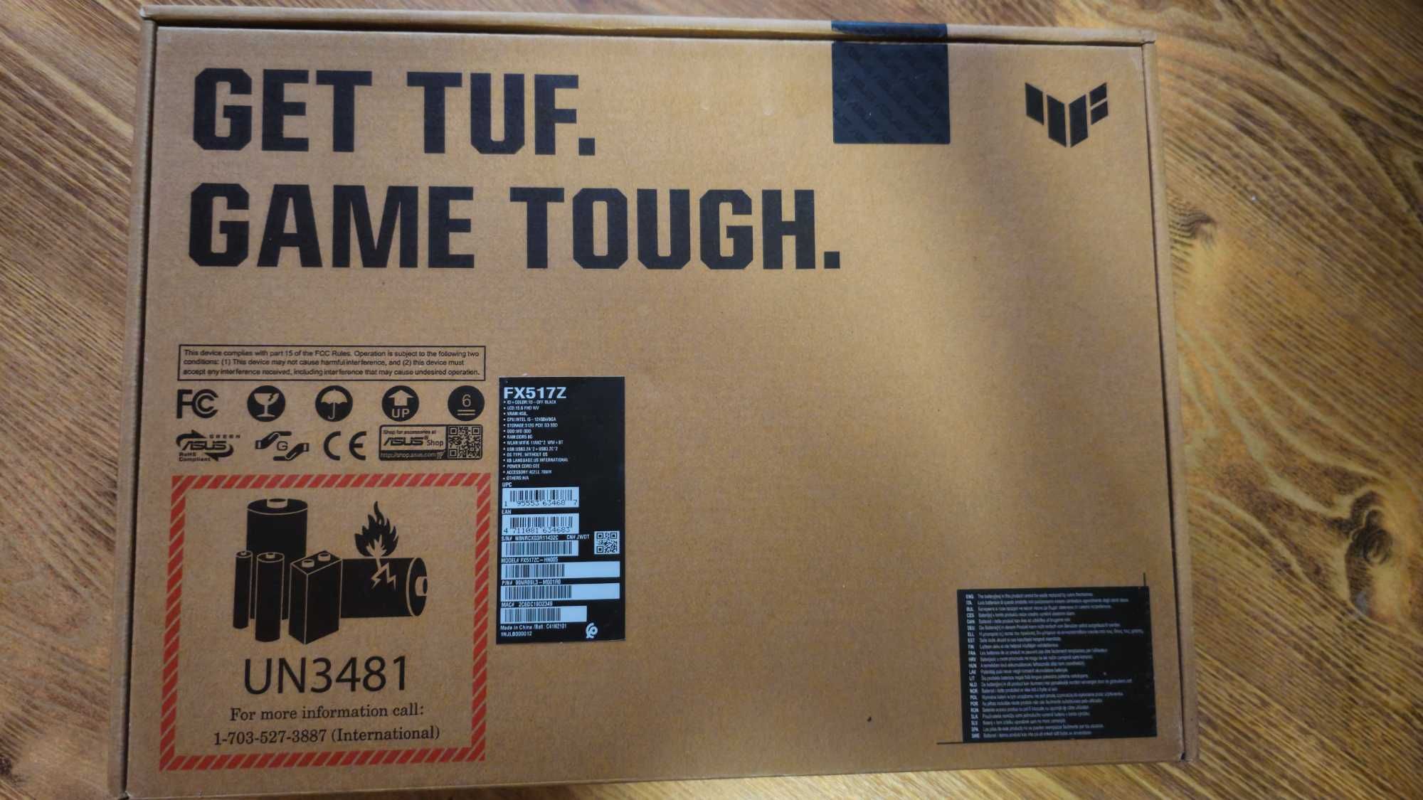 Asus tuf f15 dash (2022)