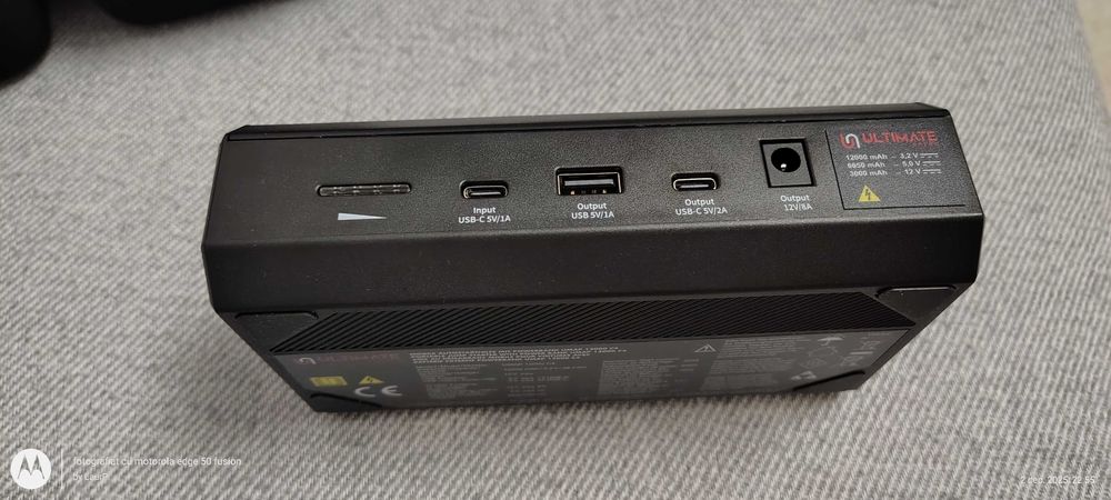 Starter portabil auto cu baterie externa