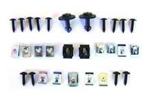 Set fixare scut motor Audi A4 (B6) 11.2000-11.2004, A4 (B7) 11.2004-03.2008; set 30 buc, fixare scut sub motor