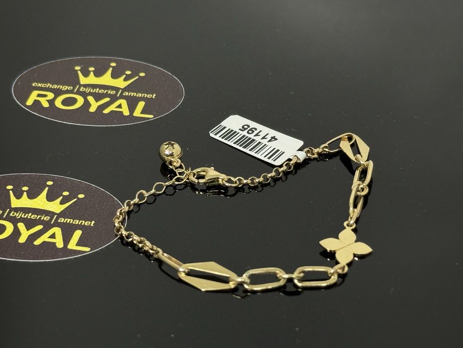 Bijuteria ROYAL : Bratara AUR NOU 14K / 3.29 GR