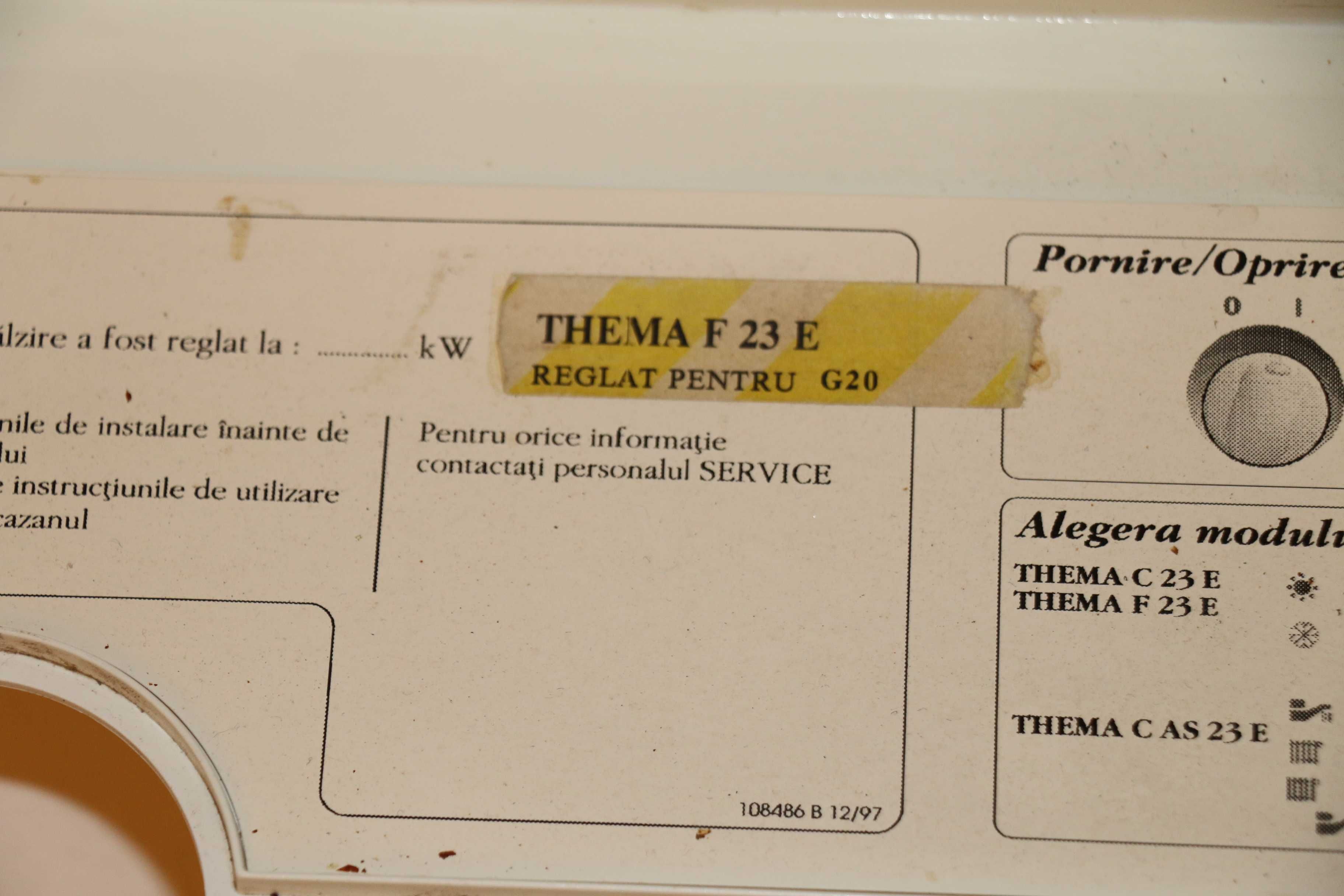 Placa electronica centrala termica Saunier Duval Thema F 23 E