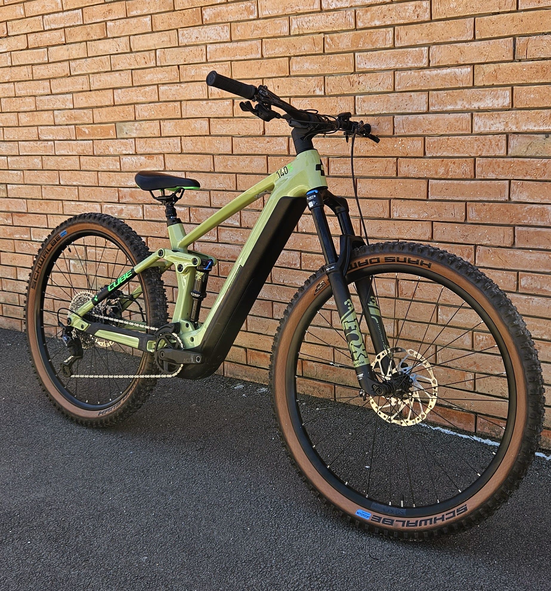 Cube 140 Hpc sl stereo Bicicleta Electrica carbon Full Suspension Fox