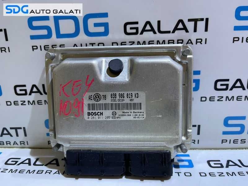 ECU Calculator Motor VW Passat B5.5 1.9 TDI AVF 131CP 2001 - 2005 Cod 038906019KD 0281011205