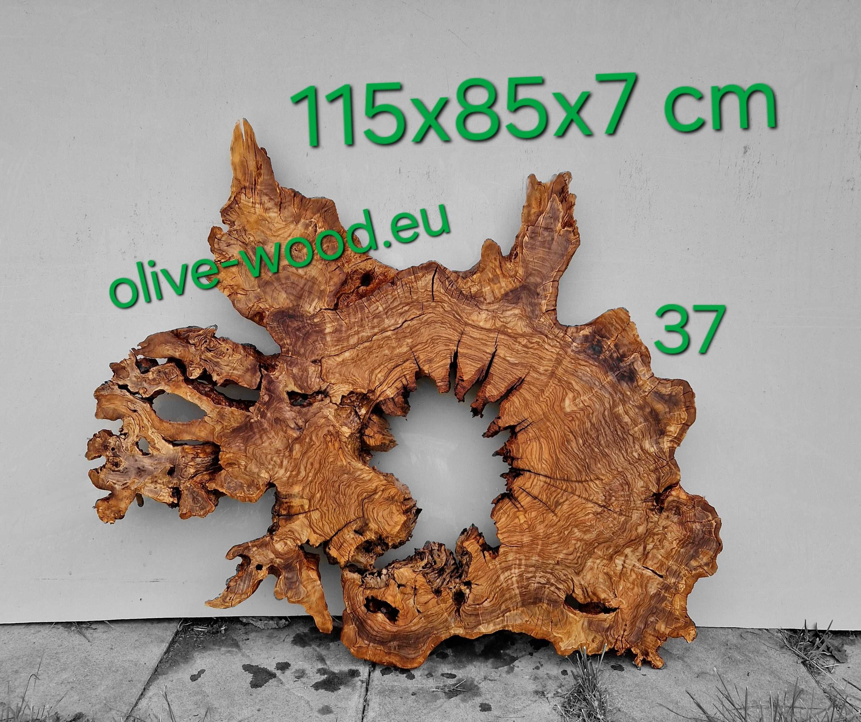 Дървен материал от маслина (янове) и шайби. Olive Wood Live Edge Slabs