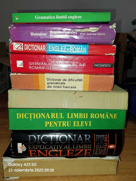 Dictionare l.romana,engleza,franceza