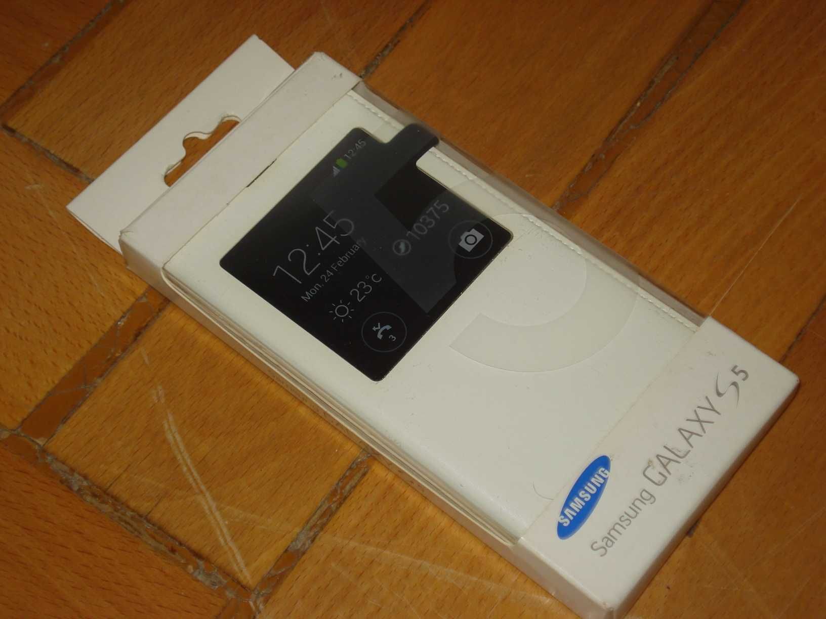 carcasa originala samsung s-view pentru telefon samsung S5