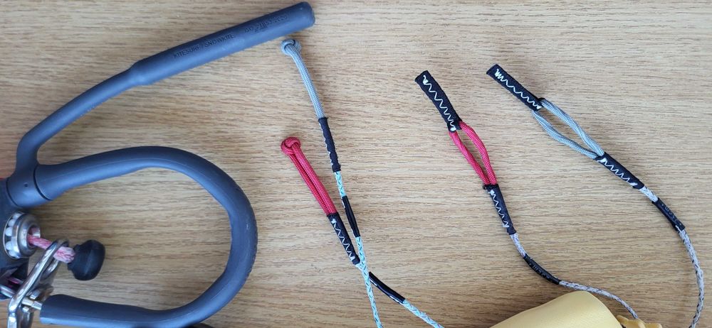 Bara Kite Duotone - Clik Bar 22m+2m + chickenloop si leash freestyle.