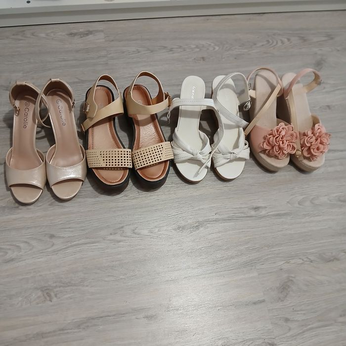 Sandale noi și purtate