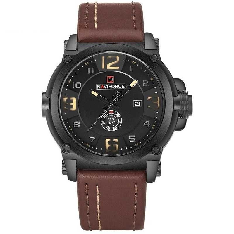 Мъжки часовник Naviforce Quartz Watch, Дата, Ден, Водоустойчив