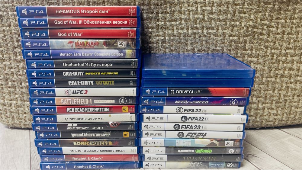 Продам диски на ps4 ps5
