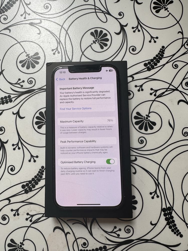iPhone 12 Pro, Pacific Blue, 128GB без забележка