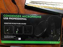 Профессиональный USB микрофон для звукозаписи