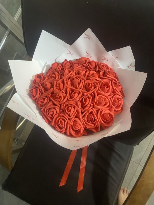 Букет 31 вечни рози