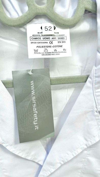 Halat medical bărbați, XL (52), nou