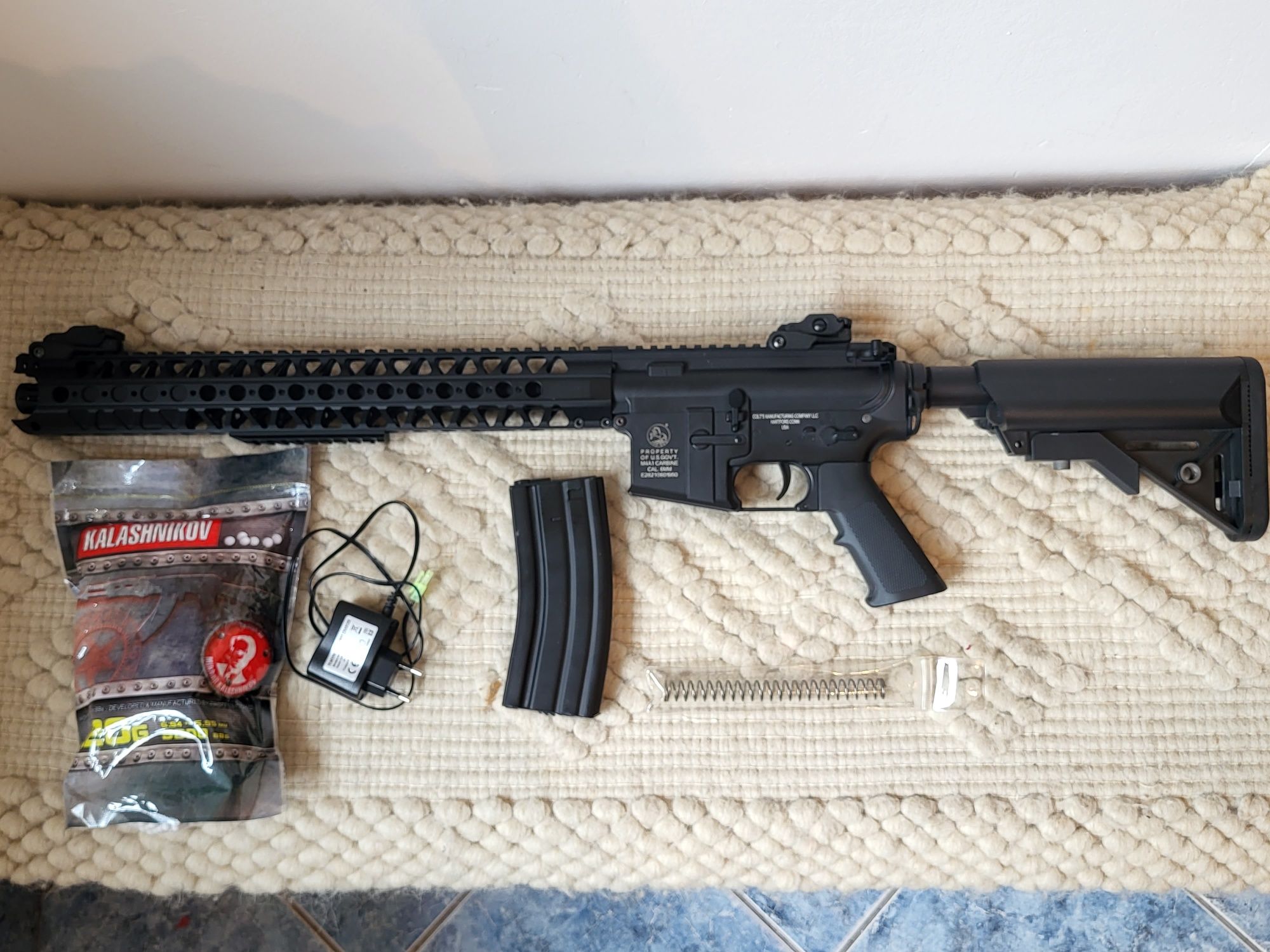 set  Airsoft M4 (full metal și metal+ABS)