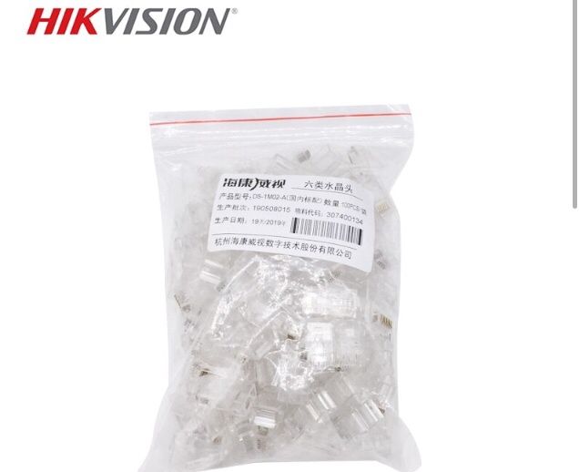 Коннекторы Hikvision/ TP-LINK RJ45 для витой пары