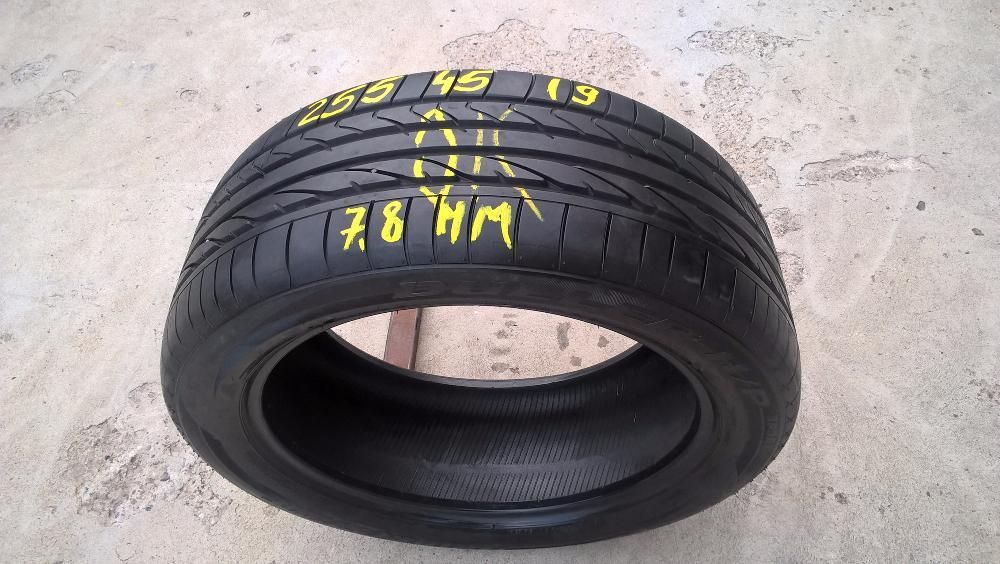 O anvelopa de vara 255 45 19 bridgestone potenza profil de 7, 8mm