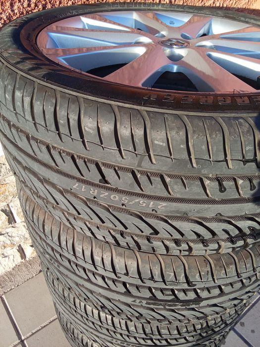 Джанти с гуми 5×114.3 17"