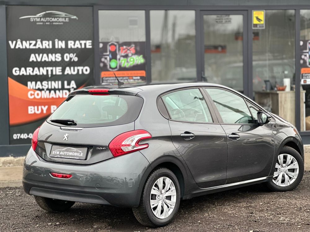 Peugeot 208 1.4 HDI / 2014/ vanzare in rate fixe fara avans