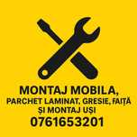 Montaj mobilă, parchet laminat, gresie, faianță și uși interioare