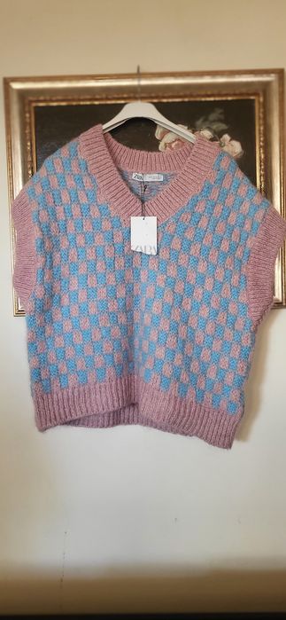 Pulover Zara super calduros, cu lână
