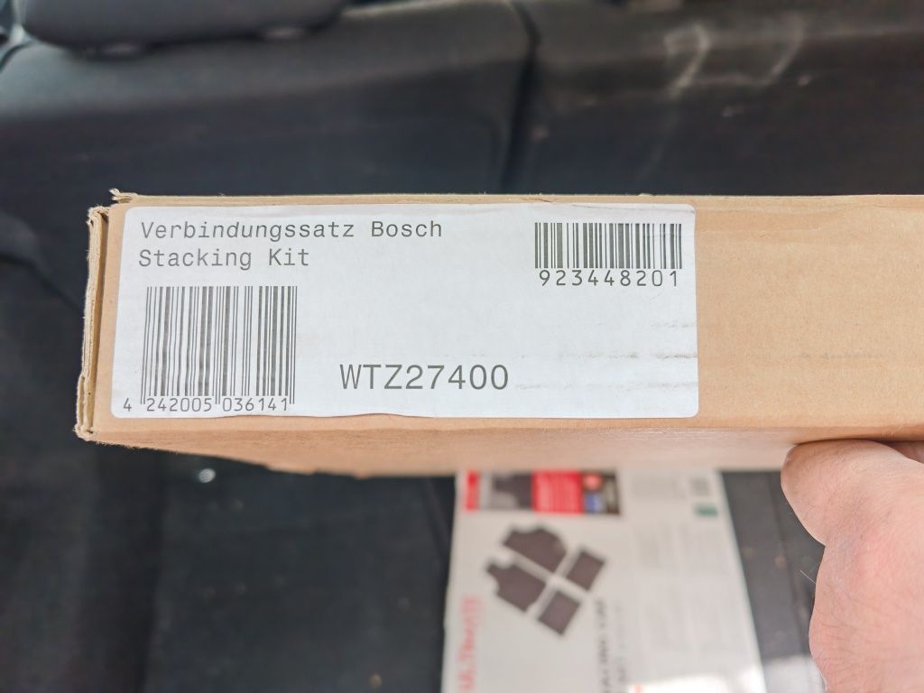 Свързващ кит Bosch WTZ27400 - за перални и сушилни