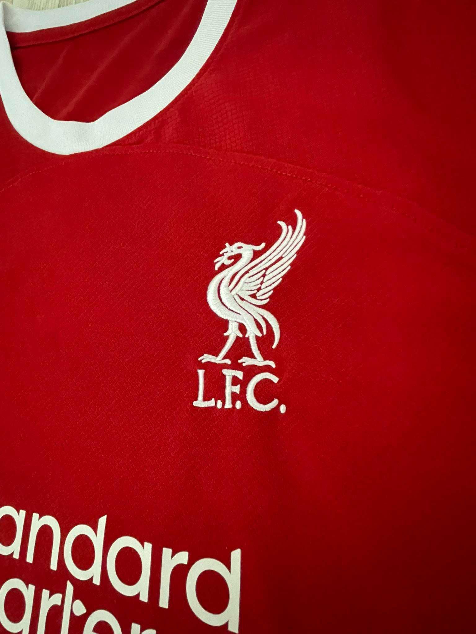 Оригинален футболен екип на Liverpool F.C, сезон 23/24(home kit, L)