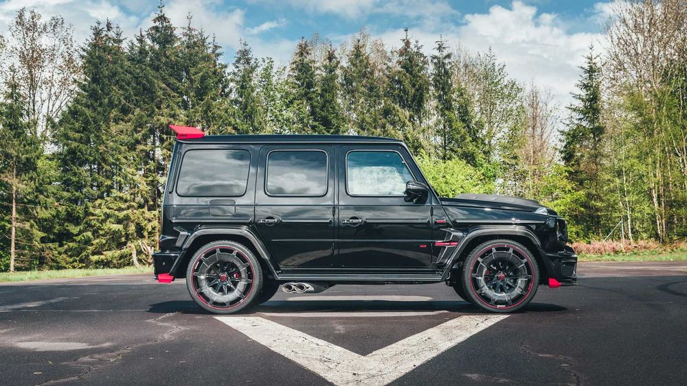 ковани джанти Brabus стил 22" 5x130 за Mercedes G-wagon 22x10j et25