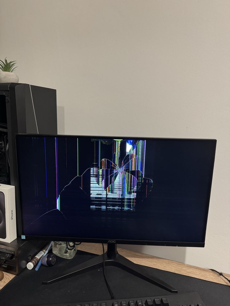 Monitor AOC 23.6", Full HD, HDMI, Negru, 24B1H 60Hz